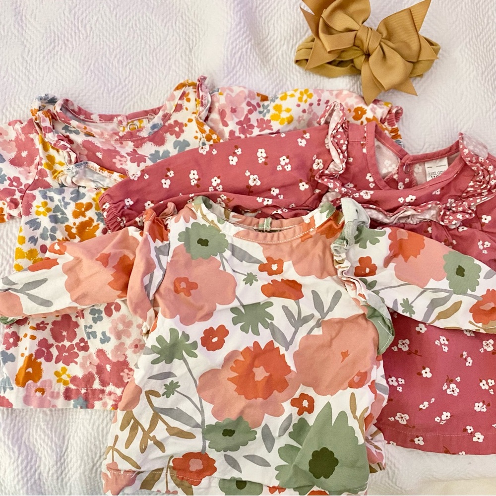 Carter’s Floral Shirt Set Bundle